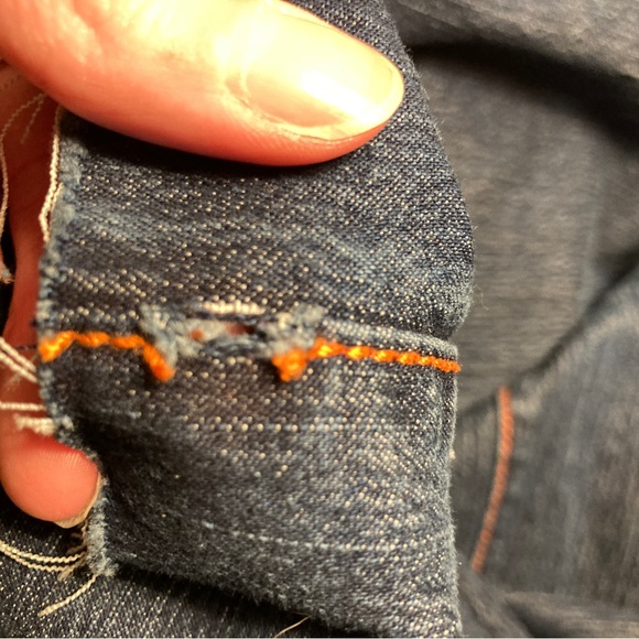 Ecko Red Raw Hem Jeans Junior’s Size 11-FLAWS - Picture 8 of 13